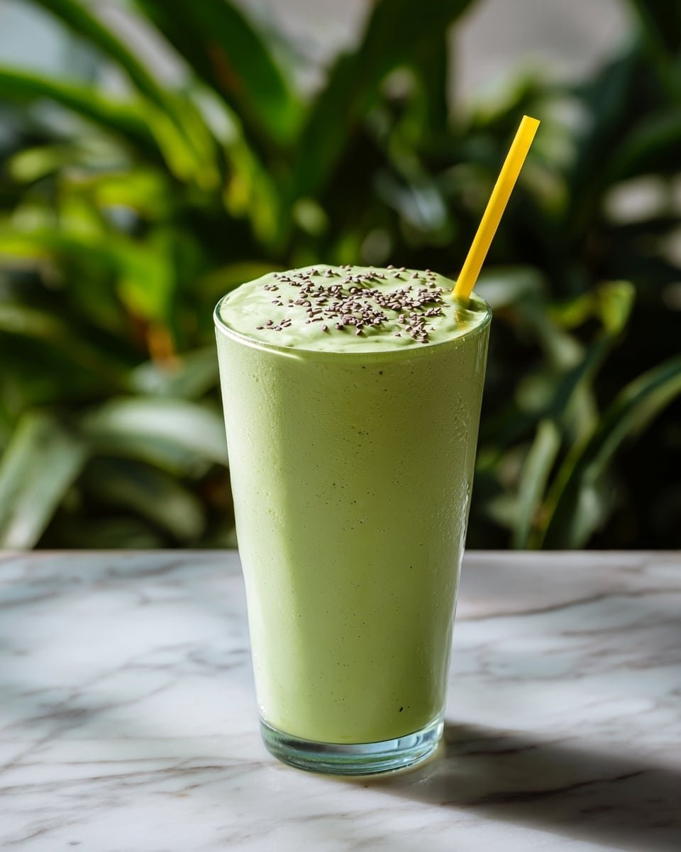 Healthy Green Smoothie Recipe - Recipe Image — Healthy Green Smoothie, green smoothie recipe, healthy smoothie ideas, nutritious green drinks, energizing smoothie blends