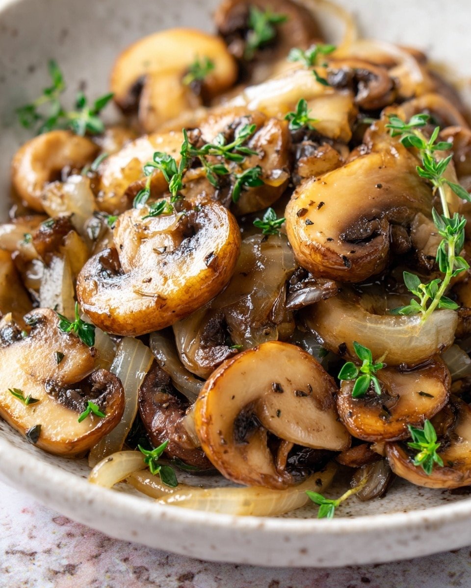 Sautéed Mushrooms and Onions Recipe - Recipe Image — Sautéed Mushrooms and Onions, mushroom onion side dish, easy mushroom recipe, savory sautéed vegetables, flavorful mushroom and onion sauté