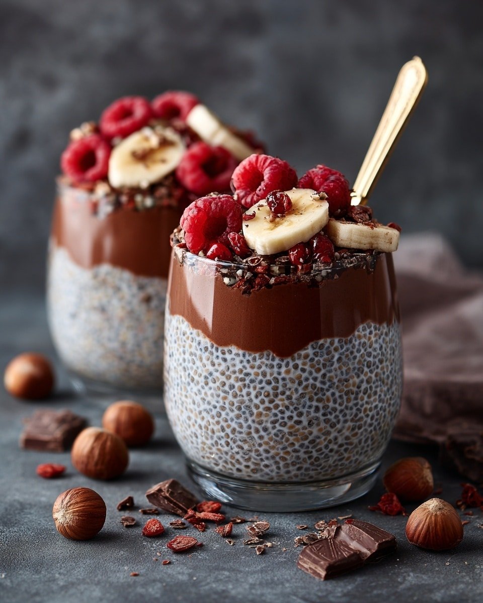 Raw Cacao Hazelnut Overnight Oats Recipe - Recipe Image — Raw Cacao Hazelnut Overnight Oats, healthy overnight oats with cacao, easy breakfast recipe, nutritious hazelnut oats, energy-boosting breakfast ideas