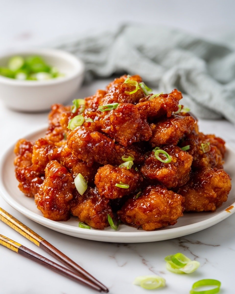 Crispy Sweet Chilli Chicken Recipe - Recipe Image — Crispy Sweet Chilli Chicken, sweet chilli chicken, crispy chicken recipes, easy Chinese chicken, spicy sweet chicken