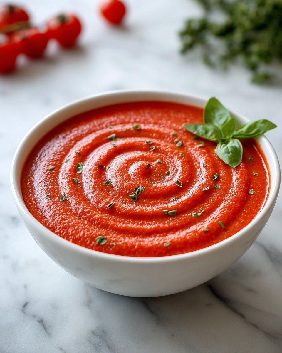 Tomato Basil Pesto Sauce Recipe - Recipe Image — Tomato Basil Pesto Sauce, fresh tomato basil pesto, homemade pesto sauce, quick pesto recipe, vibrant pasta sauce
