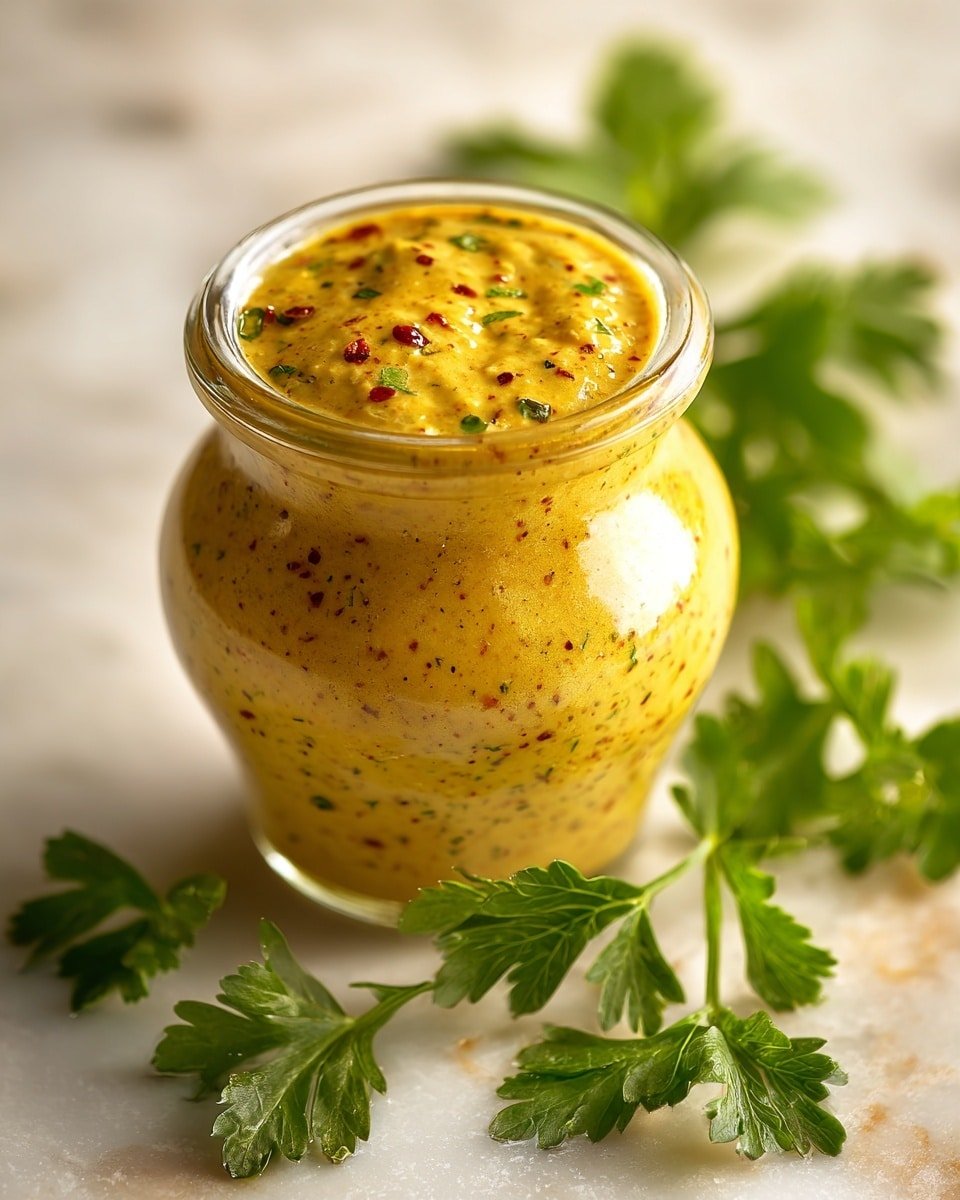 Hot Honey Ranch Sauce Recipe - Recipe Image — Hot Honey Ranch Sauce, spicy honey ranch dip, creamy spicy sauce, homemade hot honey sauce, BBQ wing dipping sauce